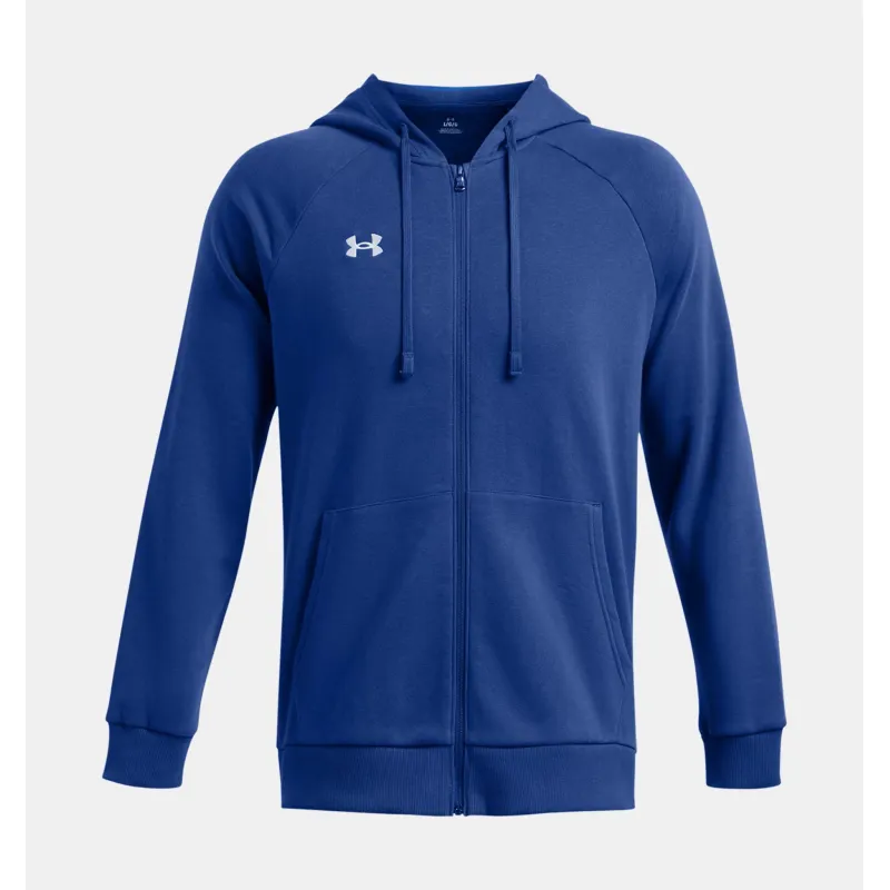 UA Rival Fleece FZ Hoodie 432BLU