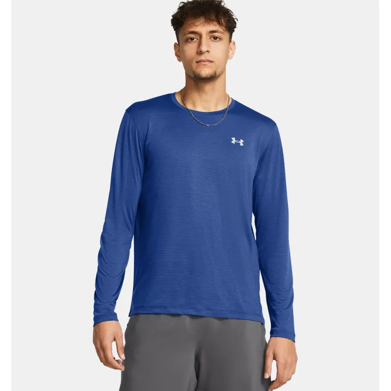 UA LAUNCH LONGSLEEVE 432BLU