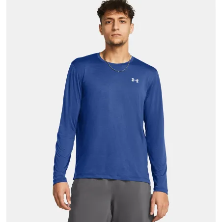 UA LAUNCH LONGSLEEVE 432BLU