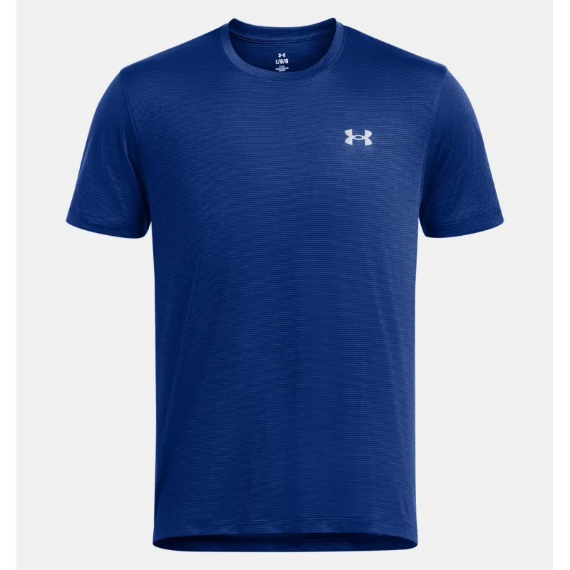 UA LAUNCH SHORTSLEEVE 432BLU