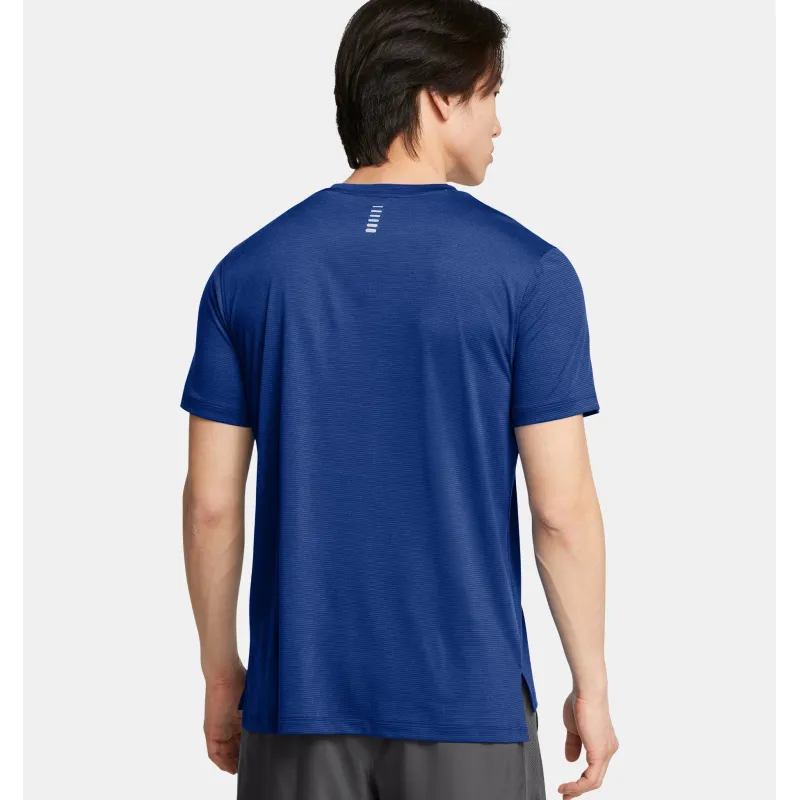 UA LAUNCH SHORTSLEEVE 432BLU