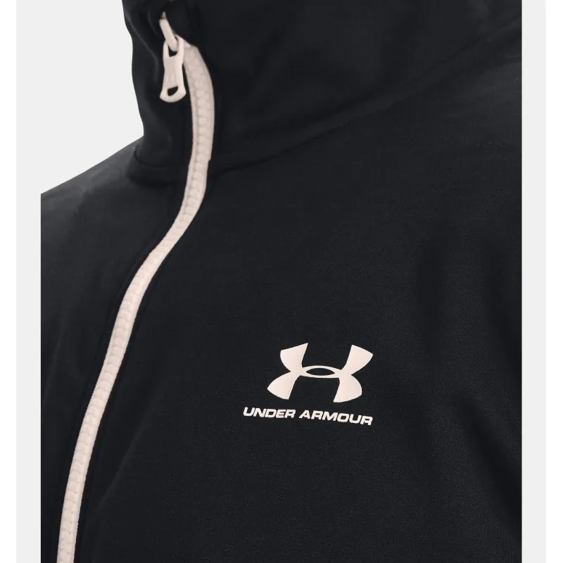 UA SPORTSTYLE TRICOT JACKET 002BLK