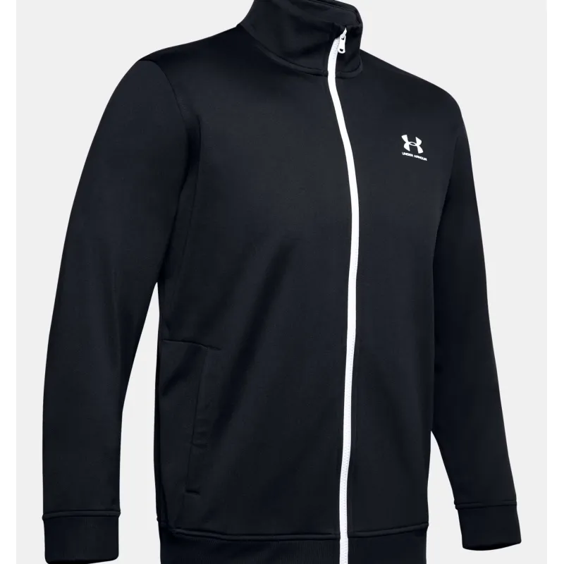 UA SPORTSTYLE TRICOT JACKET 002BLK