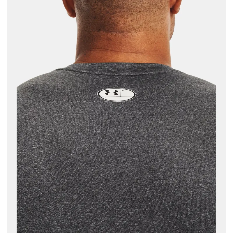 UA HG Armour Comp SS 090GRY