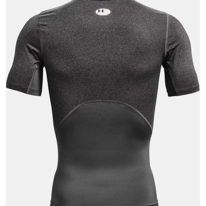 UA HG Armour Comp SS 090GRY