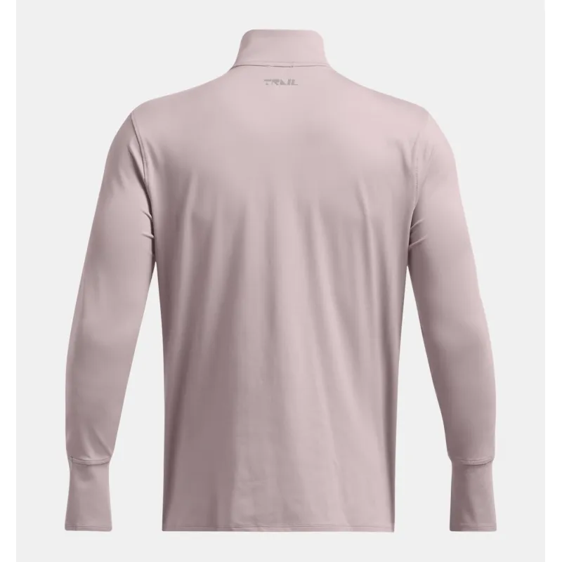 UA TRAIL RUN QUARTER ZIP 015GRY