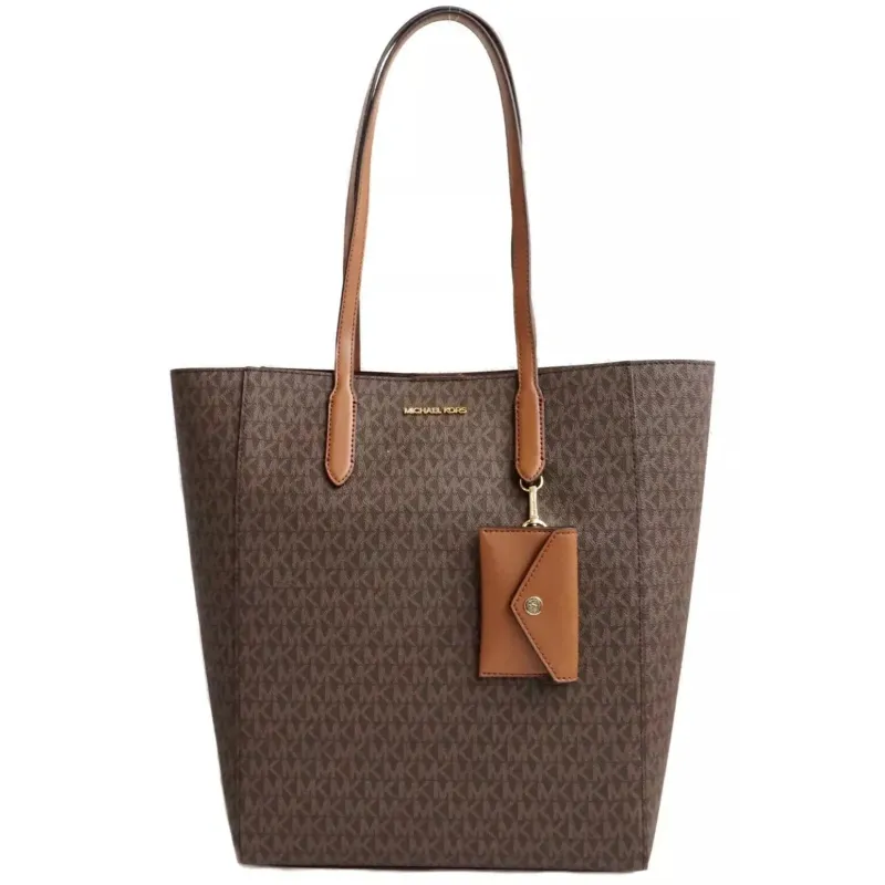MK LG TOTE VINCENT BROWN