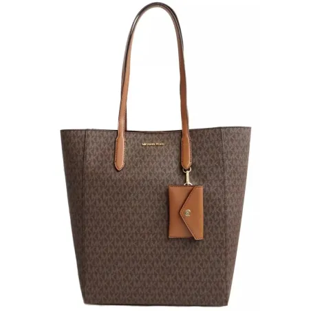 MK LG TOTE VINCENT BROWN