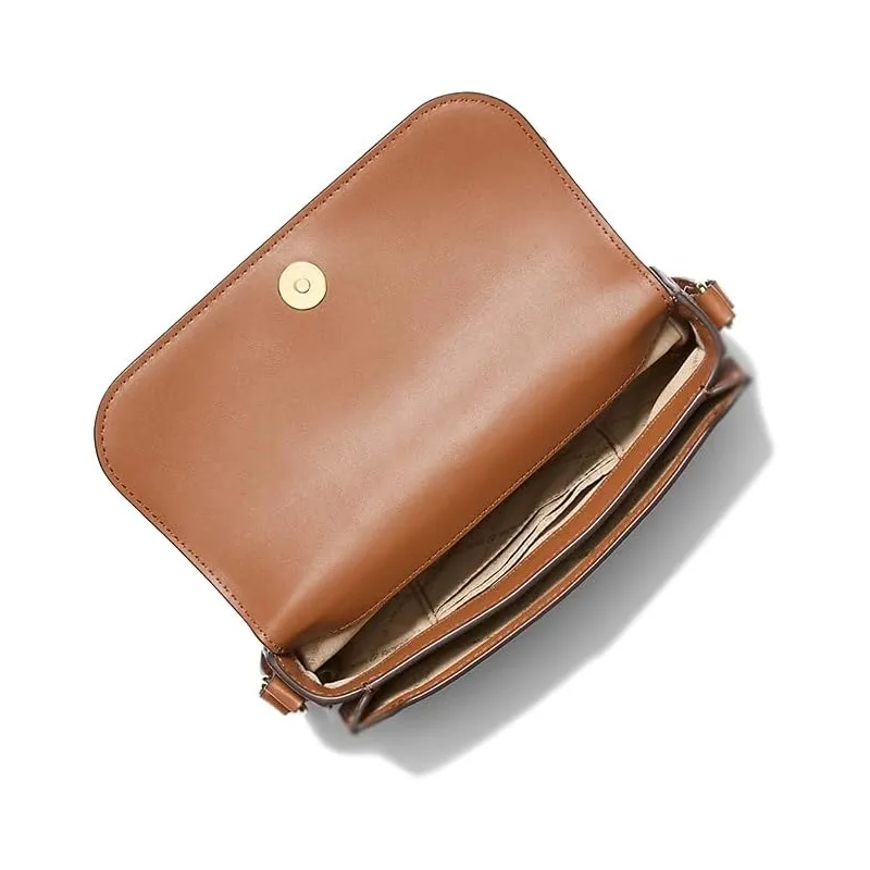 MK JST FLAP XBODY BROWN