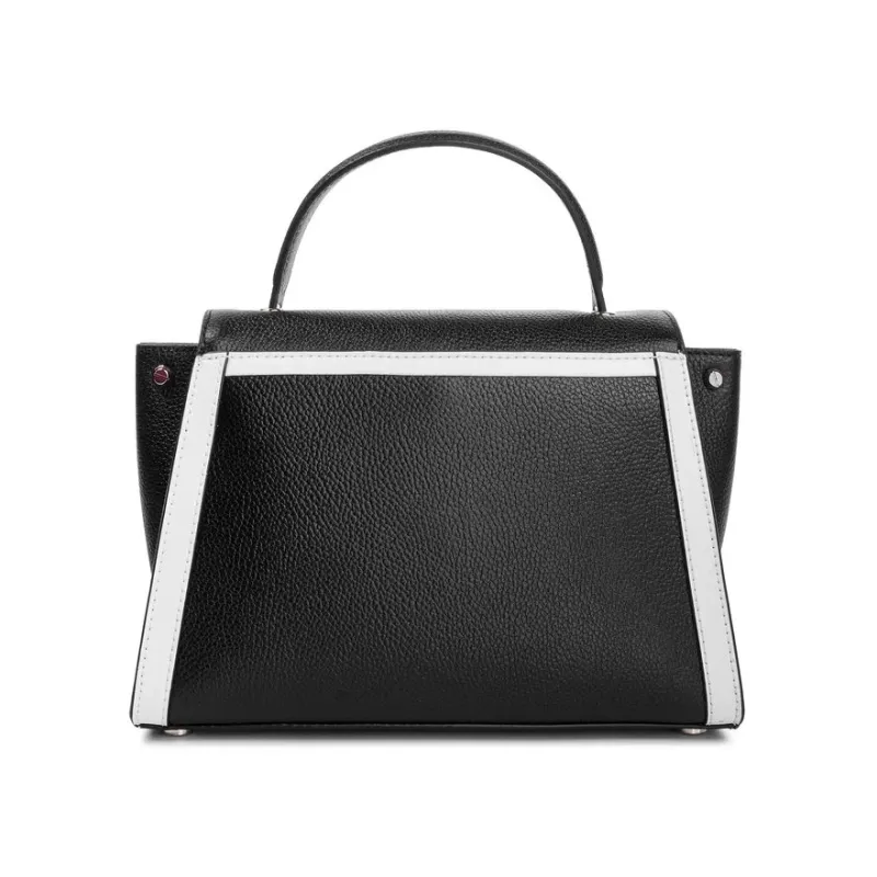 MK WHITNEY FLAP CH BLACK