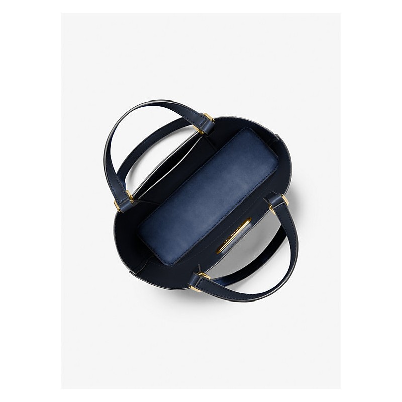 MK KELLI SM DBL HNDL NAVY