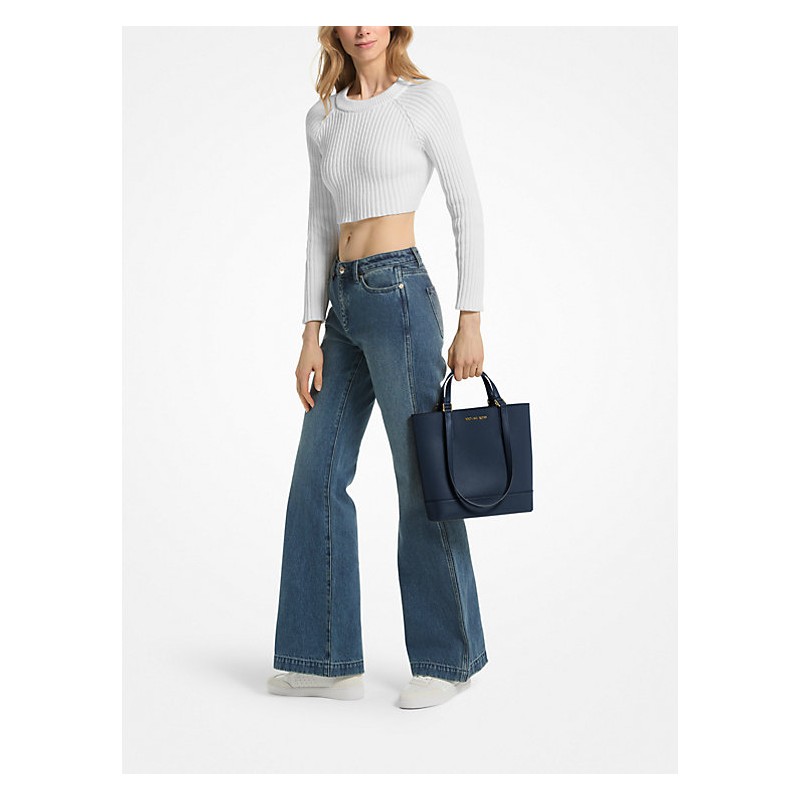 MK KELLI SM DBL HNDL NAVY