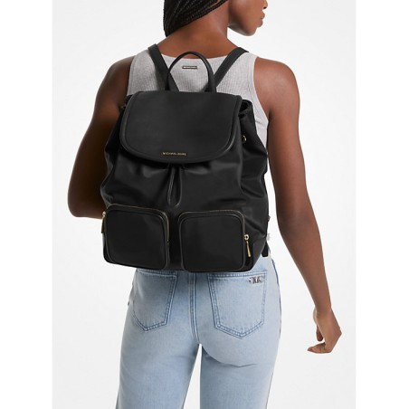 MK CARA LG BACKPACK BLACK