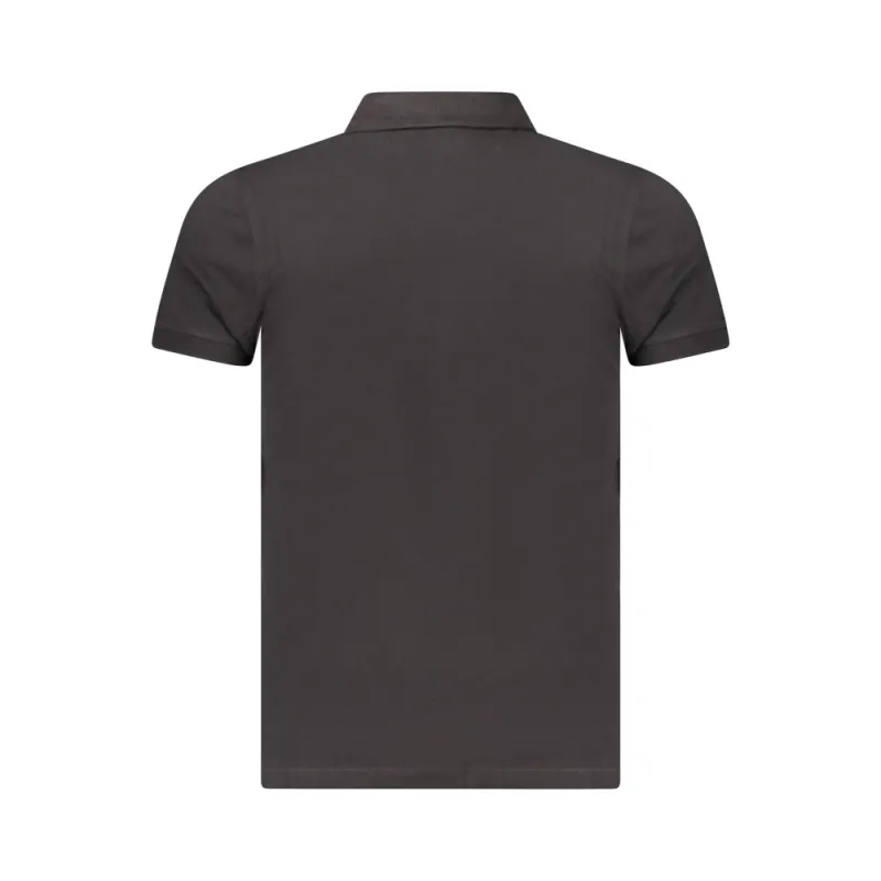 TH Polo Slim Fit Placket Negro