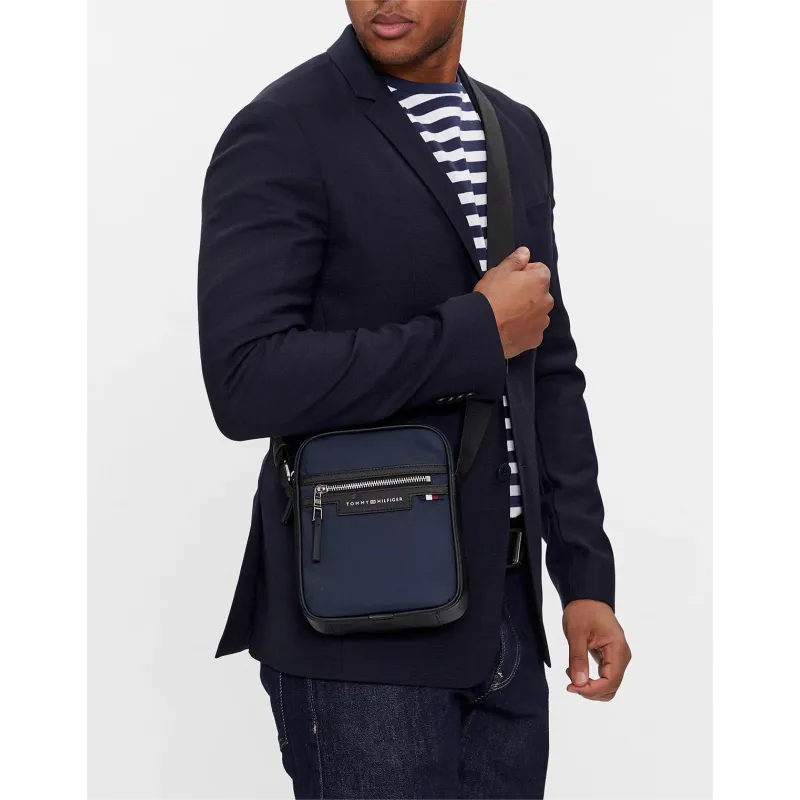 TH Bandolera Hombre Azul