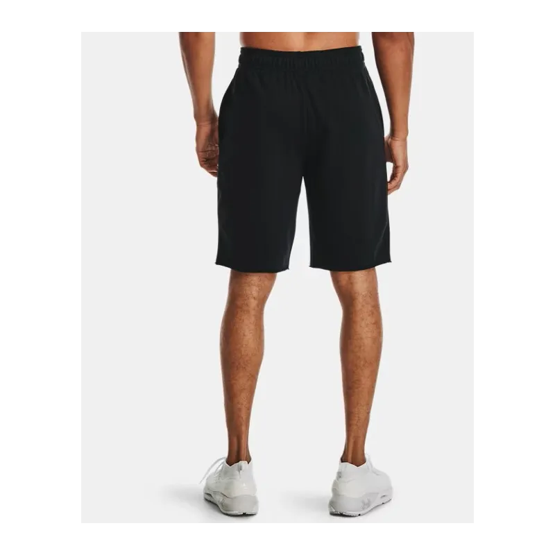 UA RIVAL TERRY SHORT NEGRO
