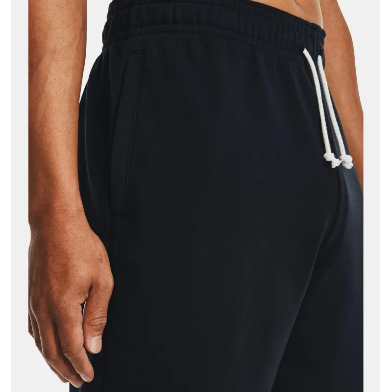 UA RIVAL TERRY SHORT NEGRO