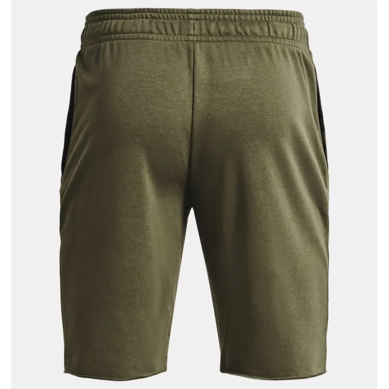 UA RIVAL TERRY SHORT NEGRO