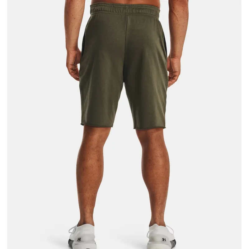 UA RIVAL TERRY SHORT NEGRO