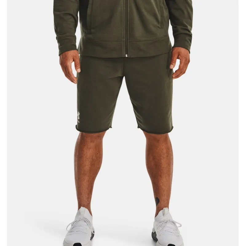 UA RIVAL TERRY SHORT NEGRO