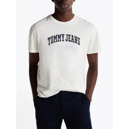 Tommy T-Varisity Logo Blanco