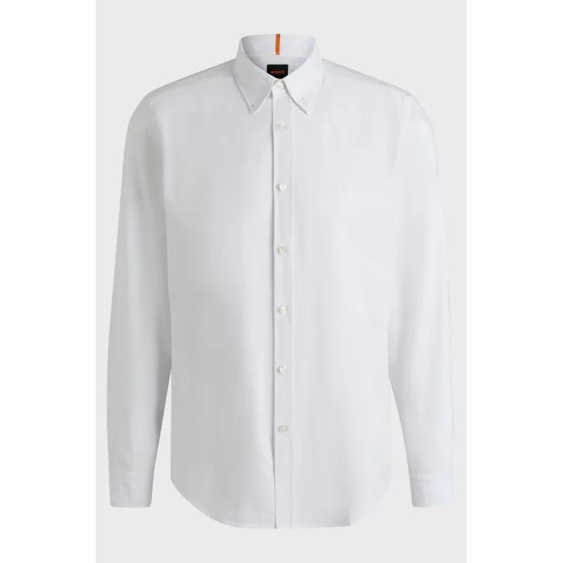 Hugo Boss Camisa Rickert Blanco