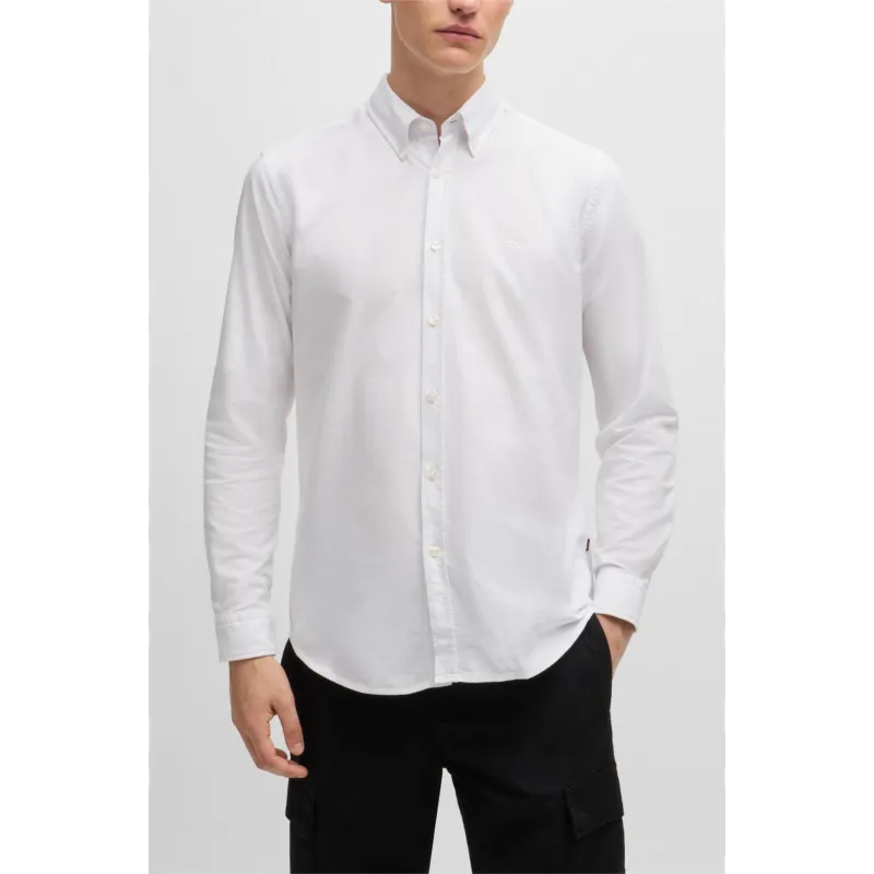 Hugo Boss Camisa Rickert Blanco