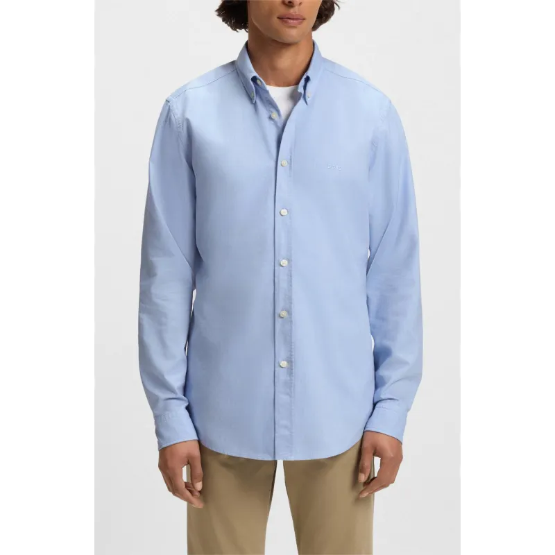 Hugo Boss Camisa Rickert Celeste