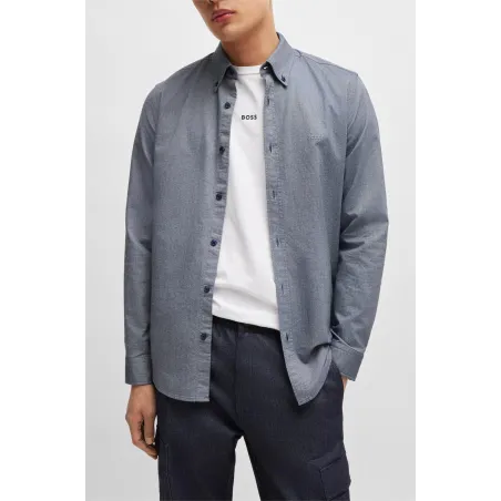Hugo Boss Camisa Rickert Navy