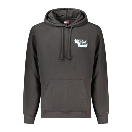 TH Stack Logo Back Graphic Hoody Black