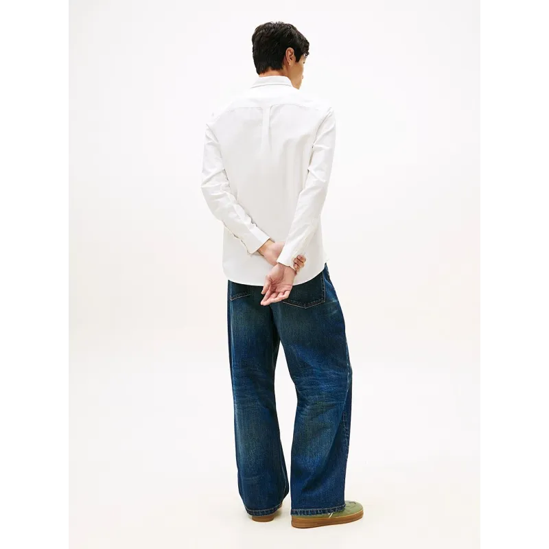 TH Camisa Oxford Regular Fit White