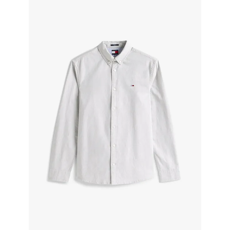 TH Camisa Oxford Regular Fit Grey