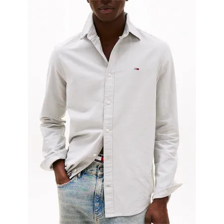 TH Camisa Oxford Regular Fit Grey