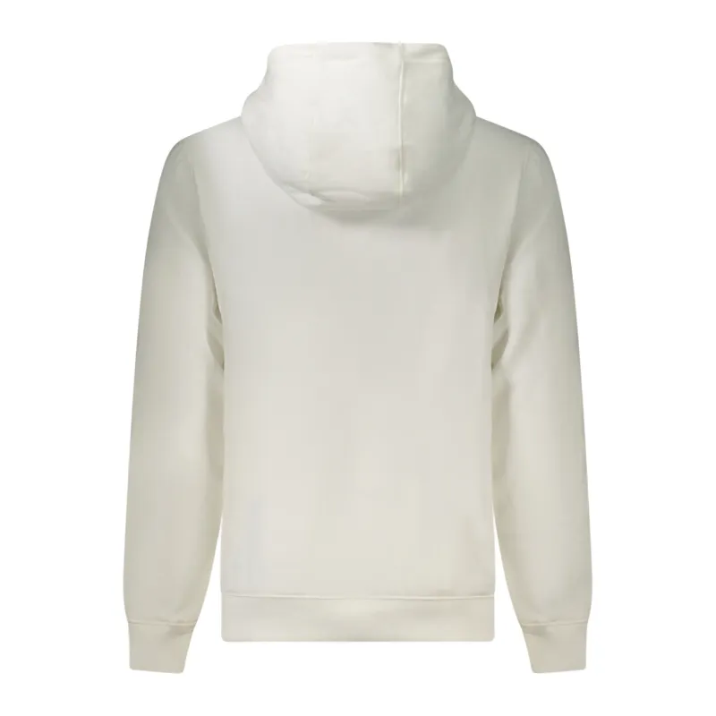 TH Sudadera de felpa peinada con capucha White