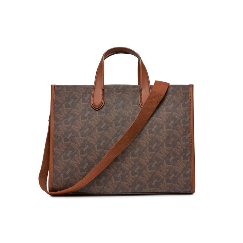 MK GIGI LG GRAB TOTE BROWN
