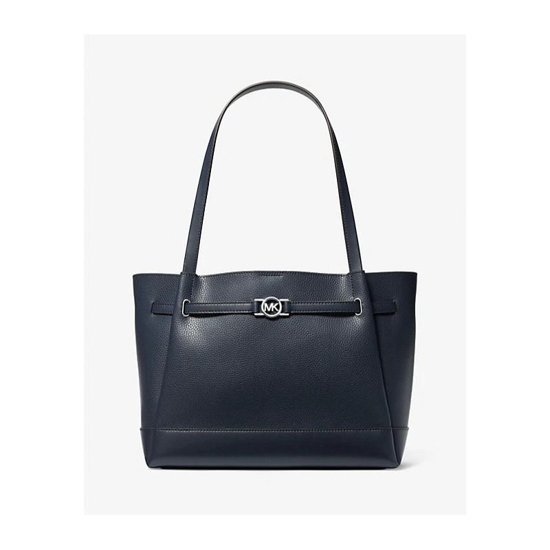 MK REEDLG BELTED TOTE NAVY