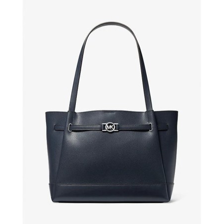 MK REEDLG BELTED TOTE NAVY