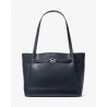 MK REEDLG BELTED TOTE NAVY