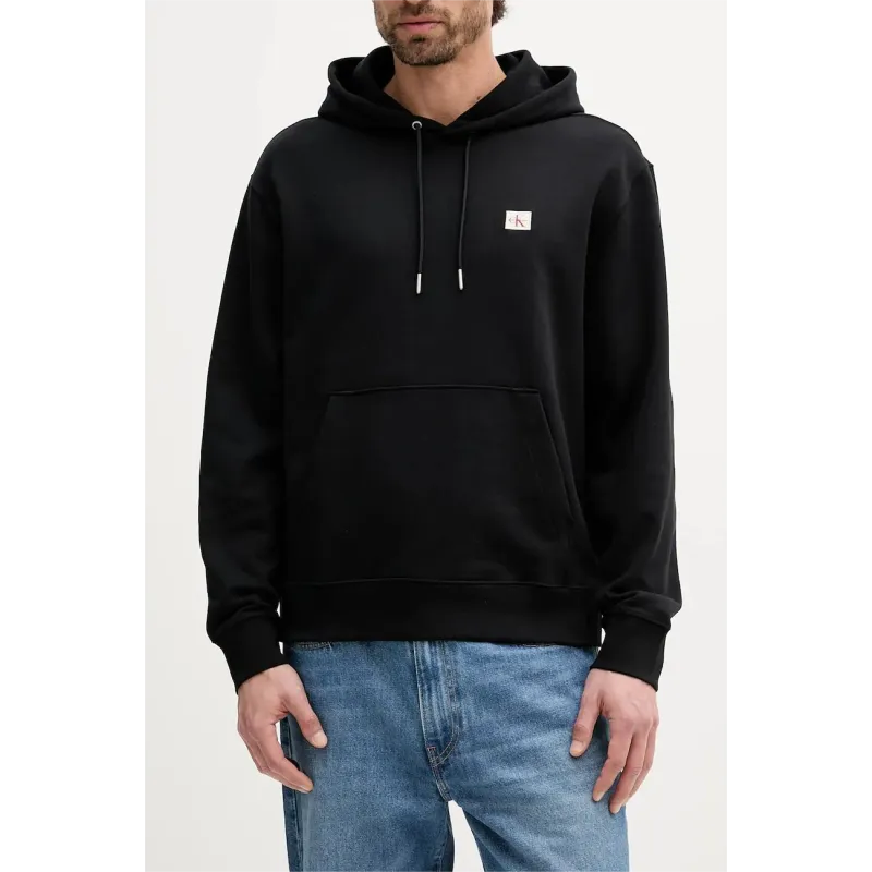 CK Sudadera con Gorra Logo BLK