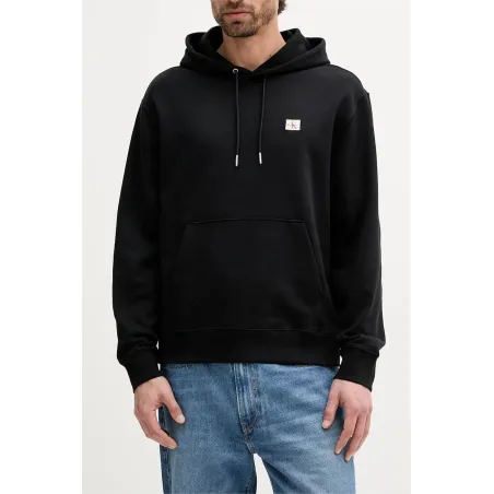 CK Sudadera con Gorra Logo BLK