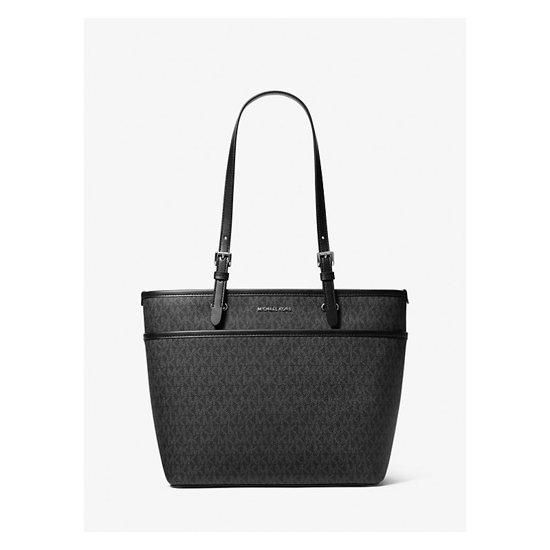 MK WINSTON MD TZ POCKET TOTE BLACK
