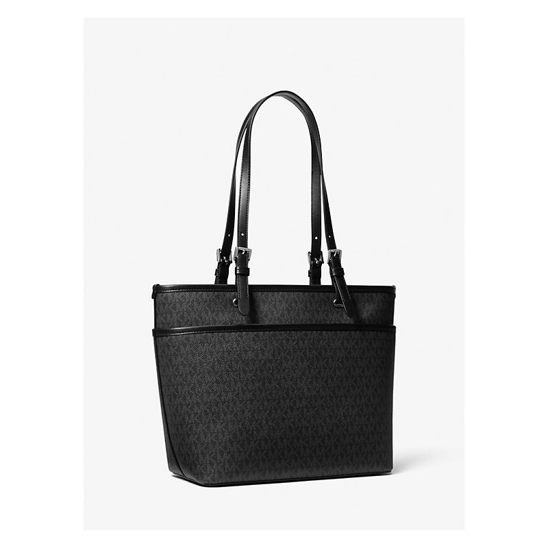 MK WINSTON MD TZ POCKET TOTE BLACK