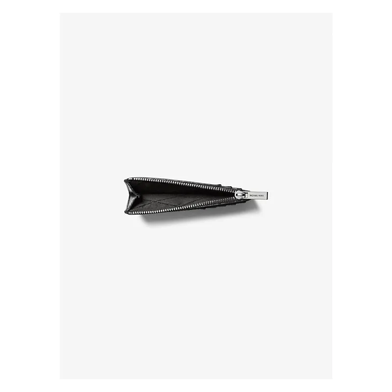 MK COOPER SLIM ZIP WALET BLK