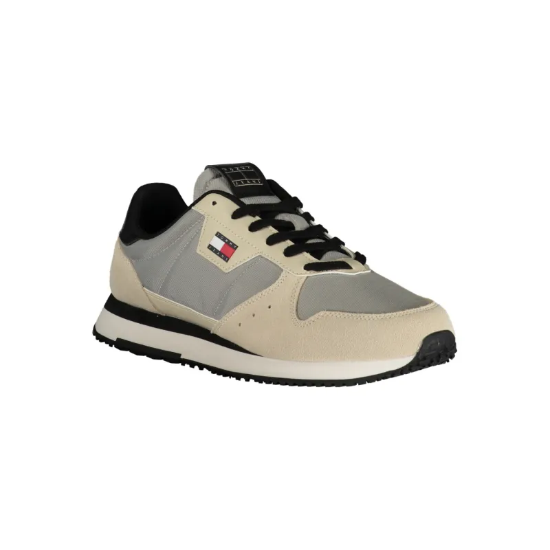 TH Zapatillas con mezcla de texturas GRABY