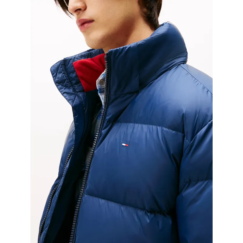 TH Anorak de plumón con capucha navy