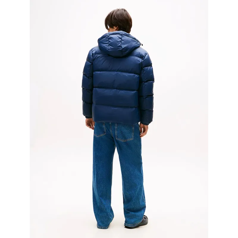 TH Anorak de plumón con capucha navy