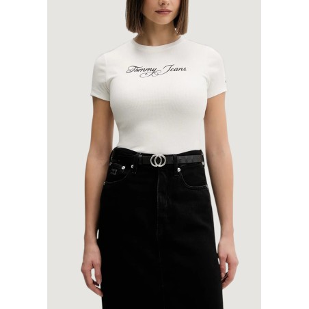 TH CAMISETA TJW SLIM ESS LOGO WHT