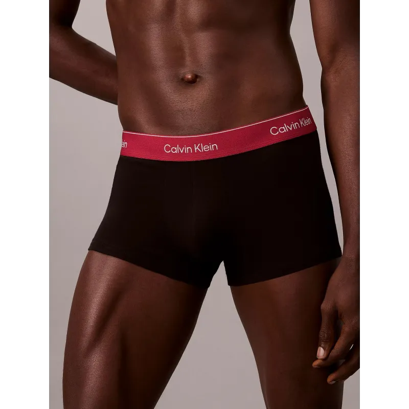 CK Pack de 3 bóxers ajustados de tiro bajo - Icon Cotton Stretch