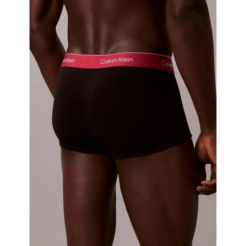 CK Pack de 3 bóxers ajustados de tiro bajo - Icon Cotton Stretch