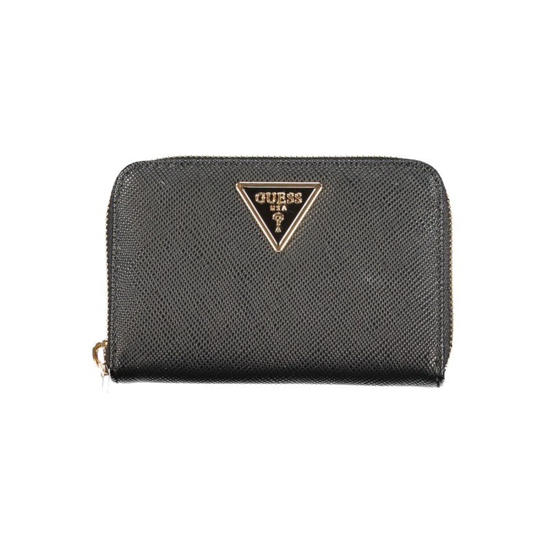 GUESS CARTERA LAUREL II SLG MED ZIP AROUND BLK